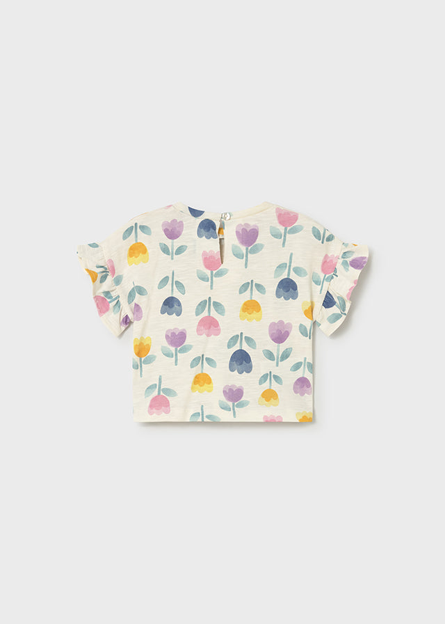 MAGLIA STAMPA ALL-OVER FIORI