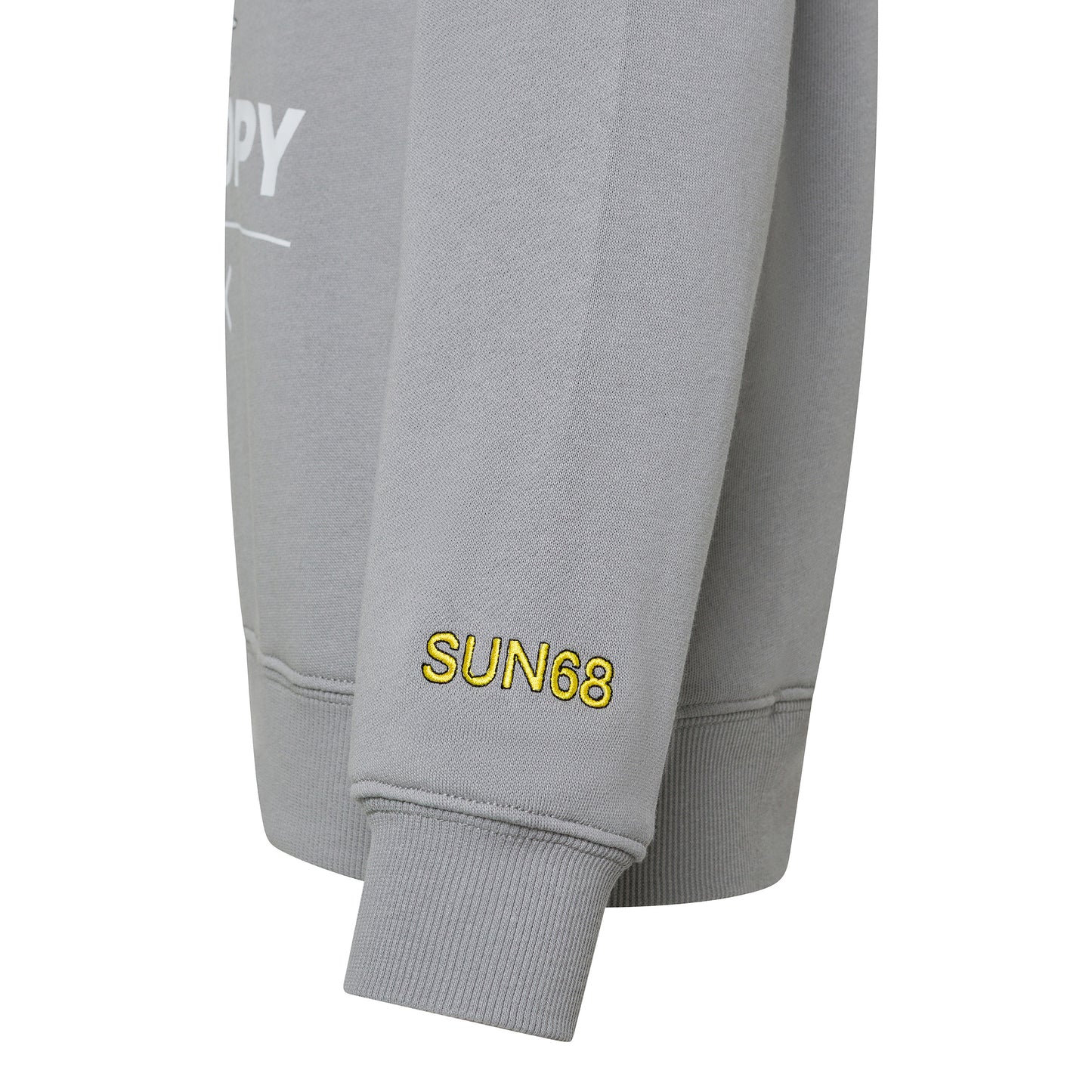 FELPA GRIGIA SNOOPY CON CAPPUCCIO