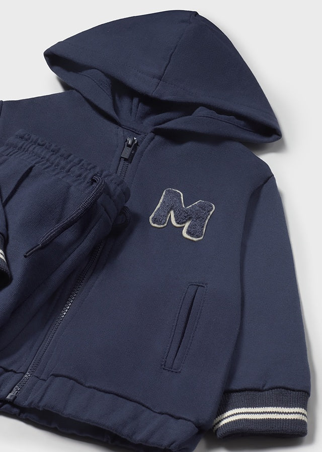 COORDINATO FELPA PANTALONE CON LOGO