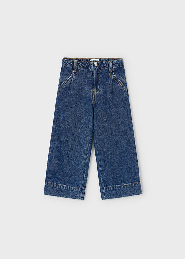 JEANS MODELLO CULOTTE LAVAGGIO MEDIO SCURO