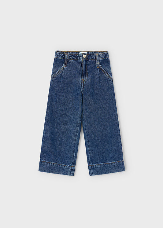 JEANS MODELLO CULOTTE LAVAGGIO MEDIO SCURO