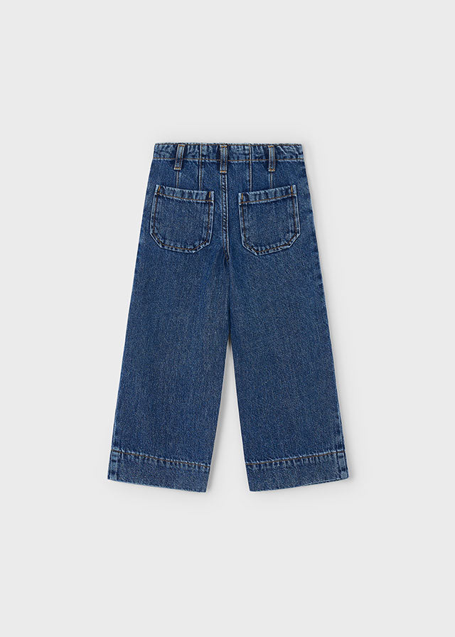 JEANS MODELLO CULOTTE LAVAGGIO MEDIO SCURO