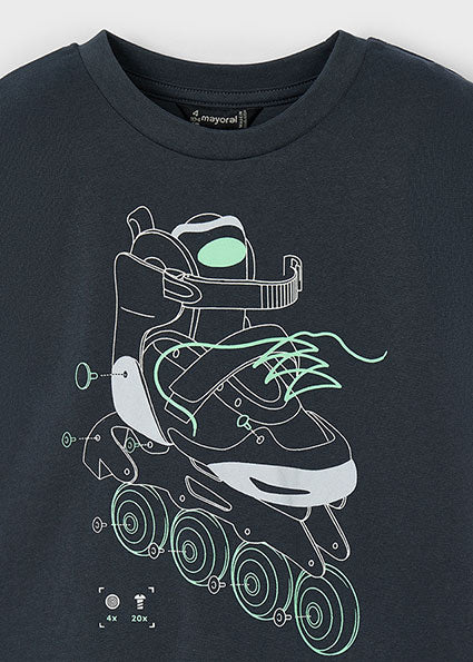 T-SHIRT MANICA CORTA GRIGIA