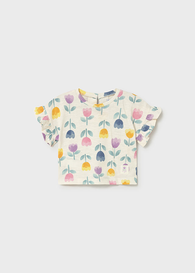 MAGLIA STAMPA ALL-OVER FIORI