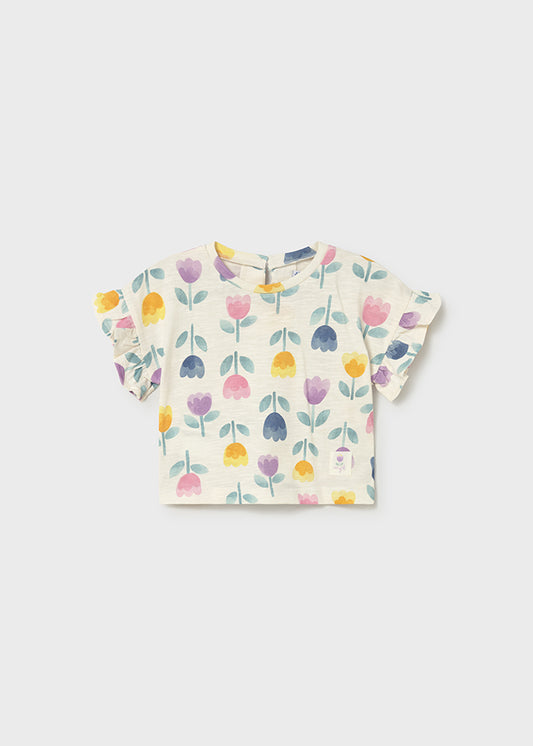 MAGLIA STAMPA ALL-OVER FIORI