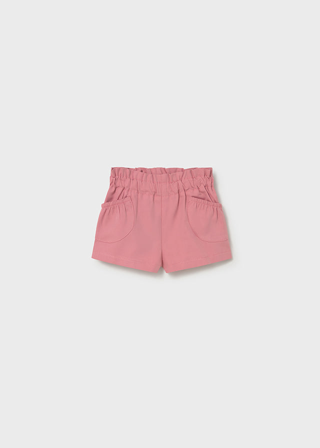 PANTALONE ROSA CON TASCA MODELLO CARGO
