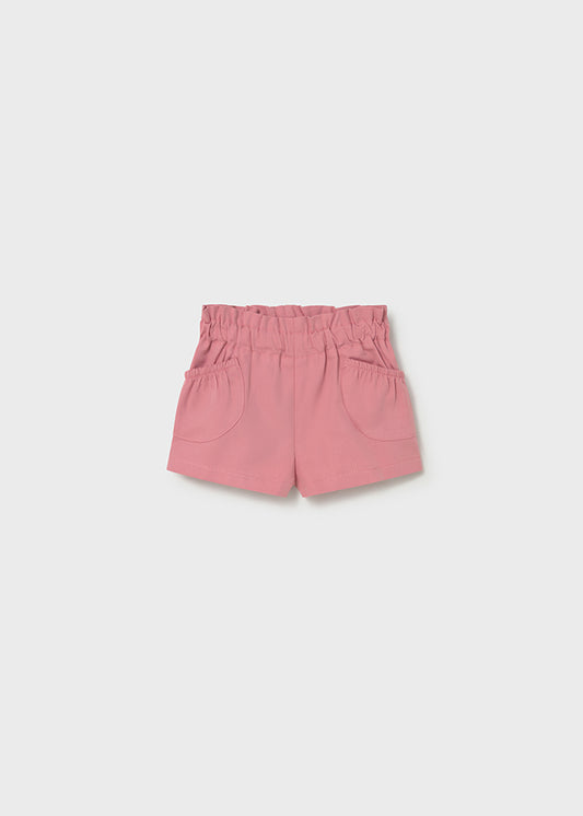 PANTALONE ROSA CON TASCA MODELLO CARGO