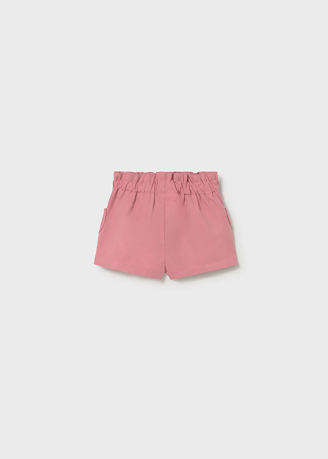 PANTALONE ROSA CON TASCA MODELLO CARGO