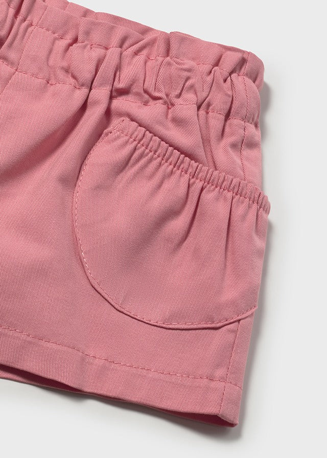 PANTALONE ROSA CON TASCA MODELLO CARGO