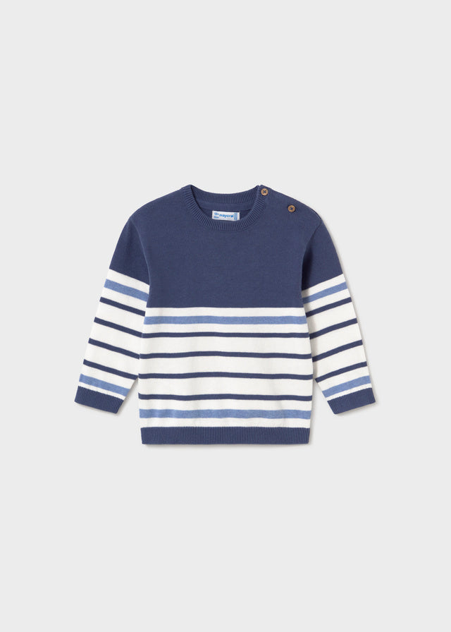 MAGLIONCINO RIGHE BLU NAVY