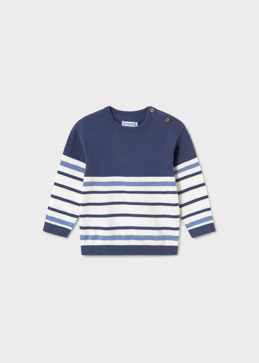 MAGLIONCINO RIGHE BLU NAVY