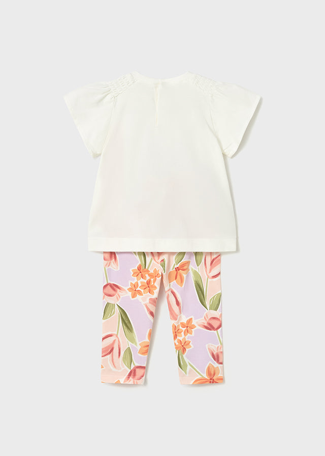 COMPLETO MAGLIA E LEGGINGS FLOREALE