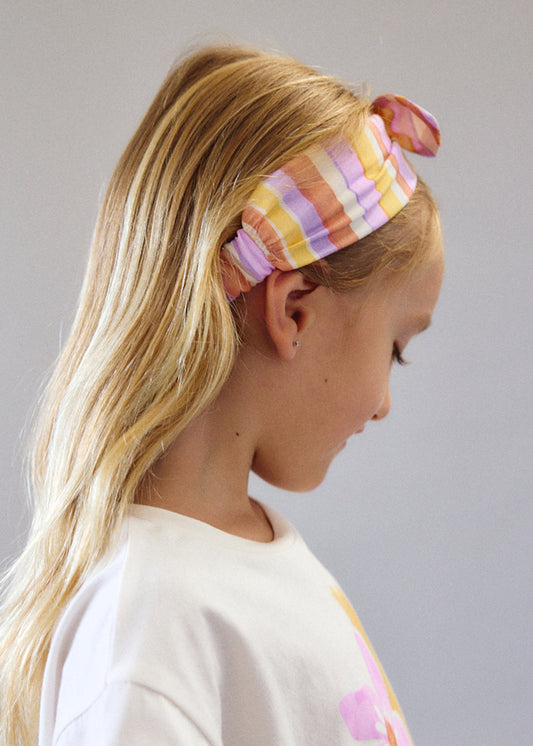 T-SHIRT CON FASCIA MILLE RIGHE