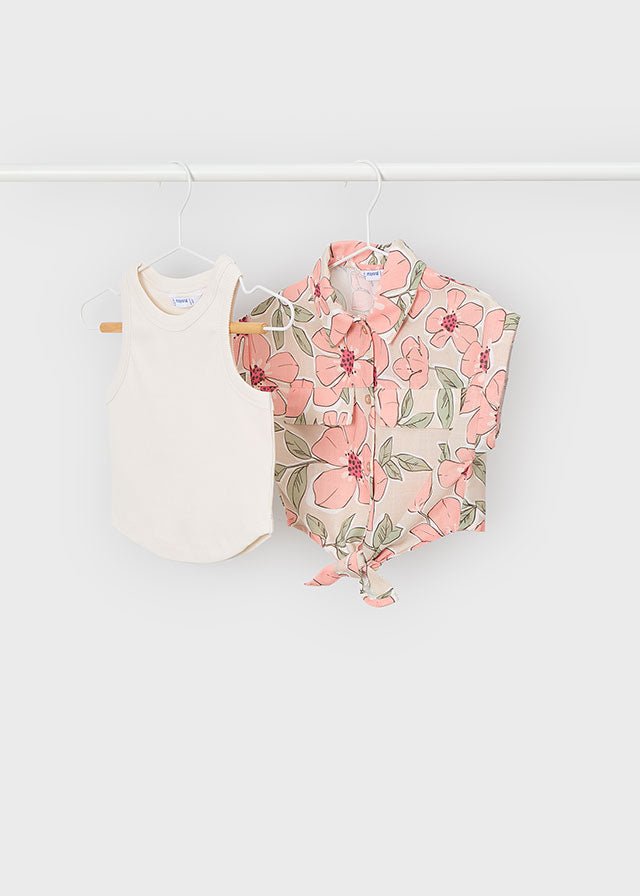CAMICIA CON CANOTTA ANESSA
