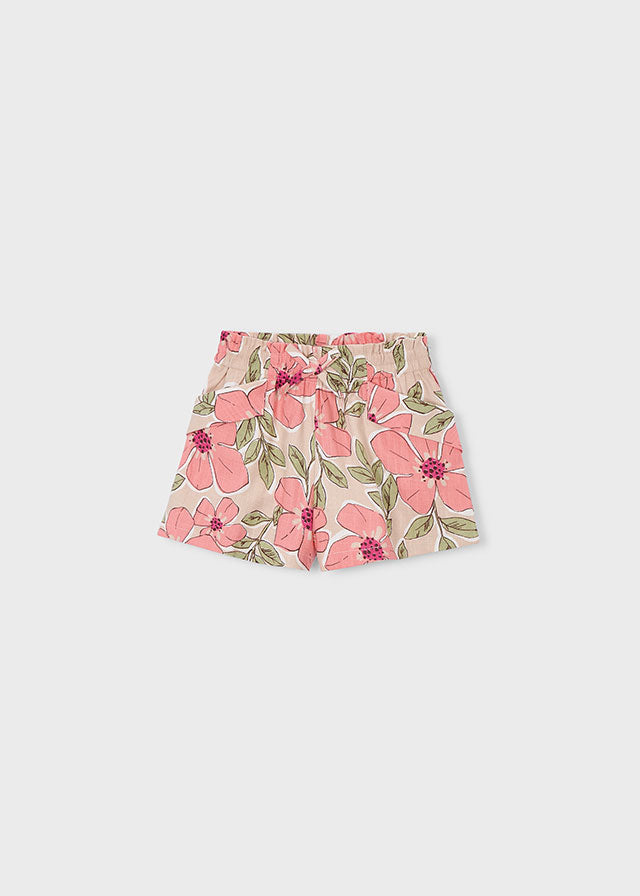 SHORTS BIMBA STAMPA FIORI