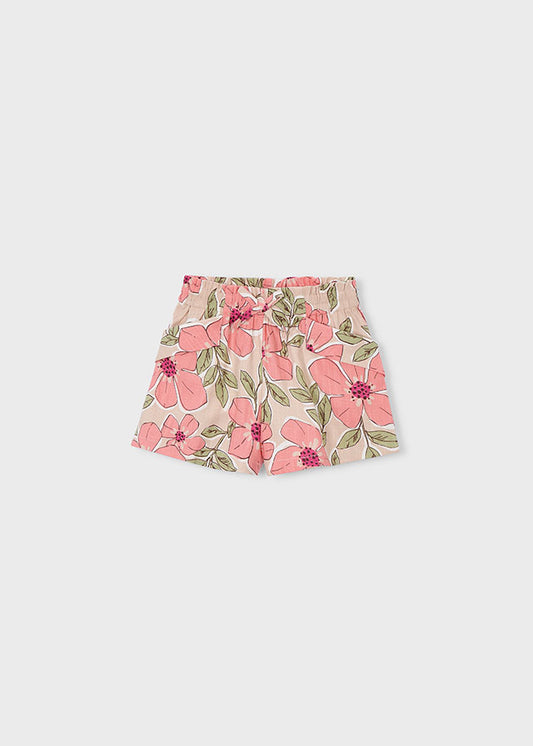 SHORTS BIMBA STAMPA FIORI