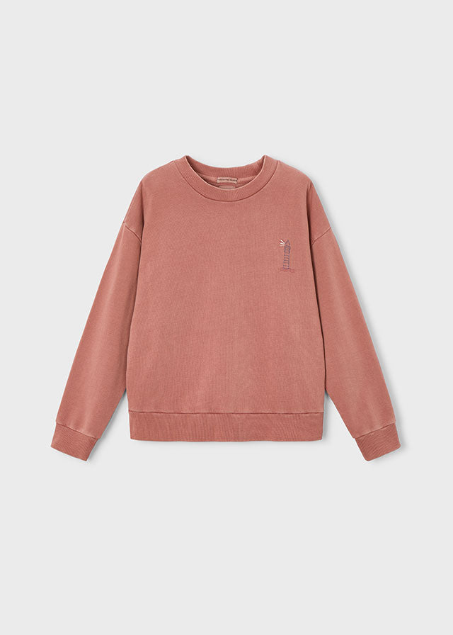 FELPA BOSTON ROSA MATTONE
