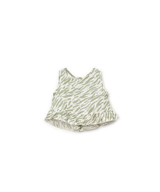 TOP CORTO EFFETTO ZEBRA