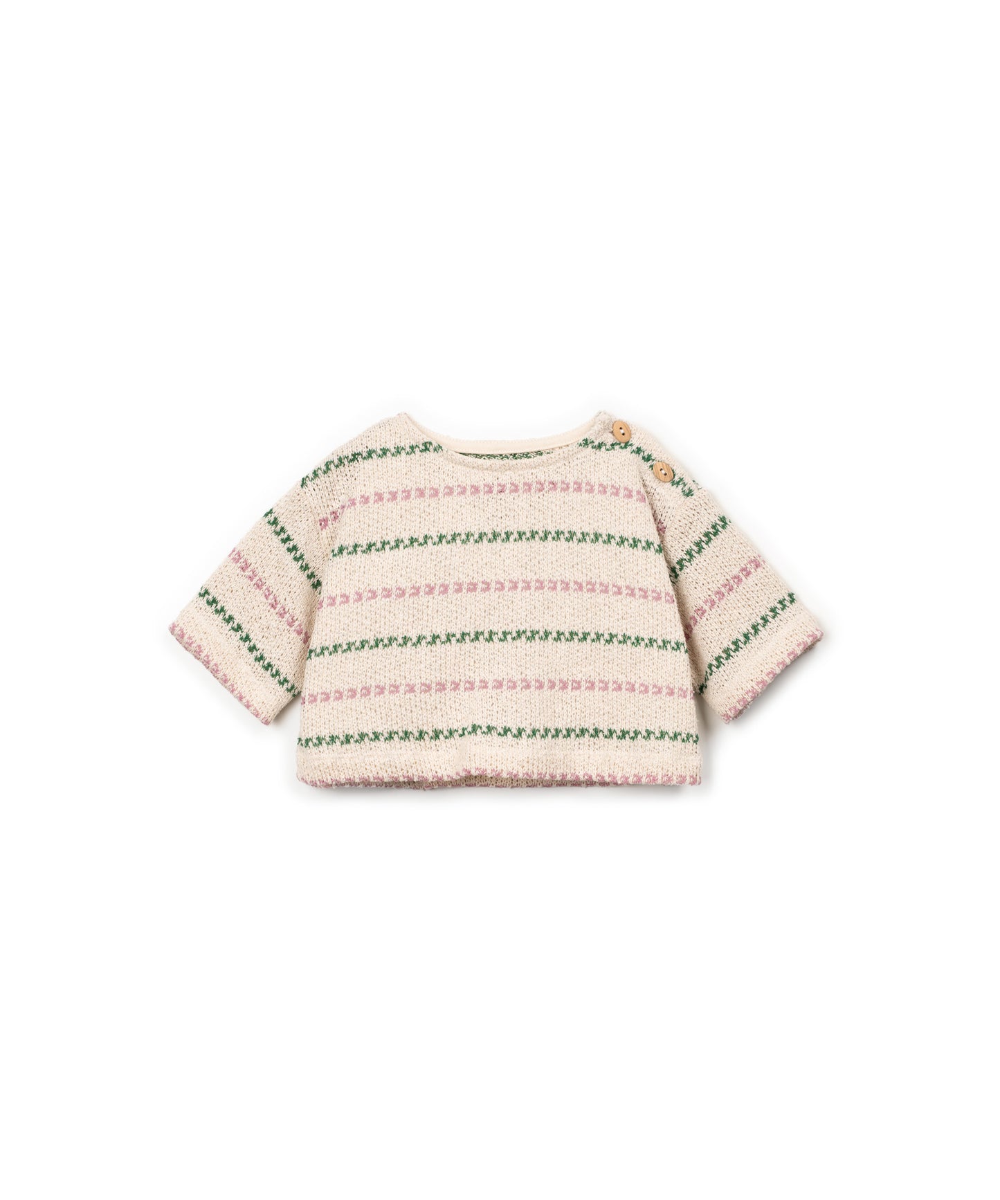 TOP CROPPED STAMPA ETNICA