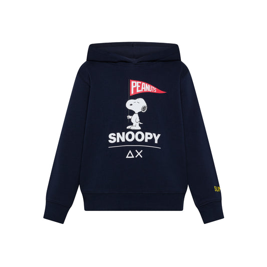 FELPA CAPPUCCIO CON STAMPA SNOOPY