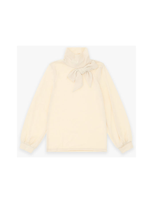 LUPETTO COLOR CREMA CON FIOCCO